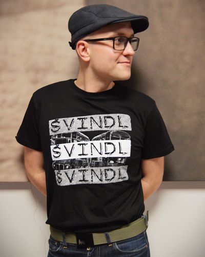 Tričko pánské - šedý vzor